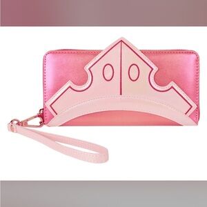 Loungefly Pink and Cream Key & Card Holder